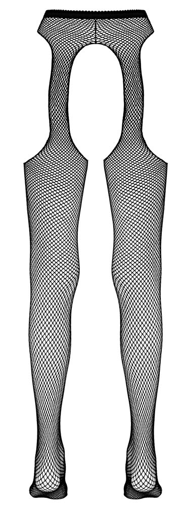 Cottelli LEGWEAR Jarretel panty - Zwart