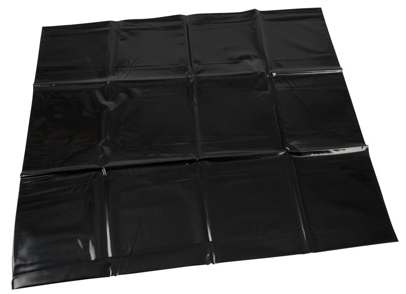 fetish Collection Vinyl kussensloop glanzend met insteeksleuf - Zwart