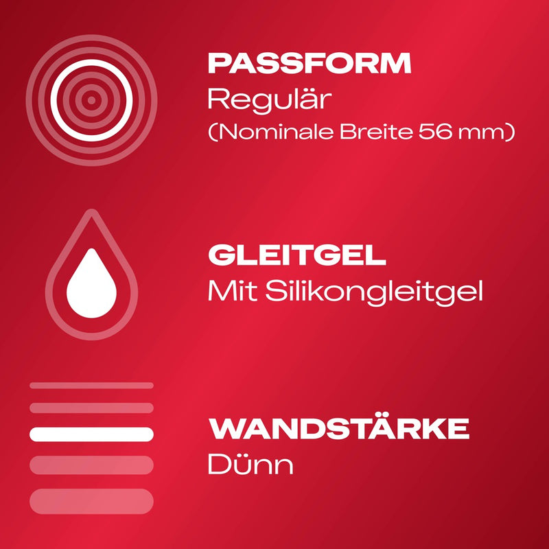 Durex Condoom dun & voorgevormd - Transparant
