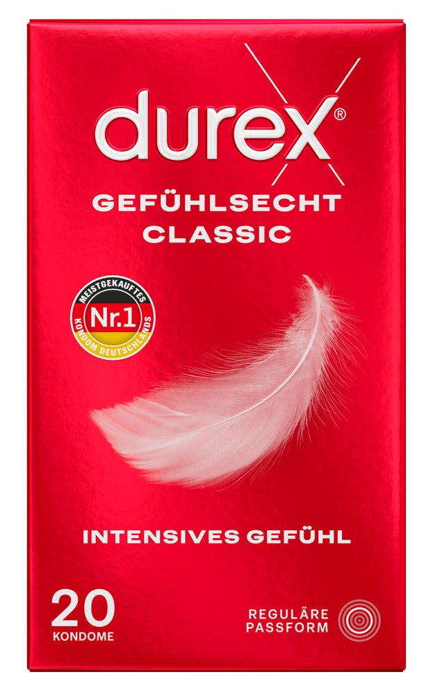Durex Gefühlsecht Classic condoom - Transparant