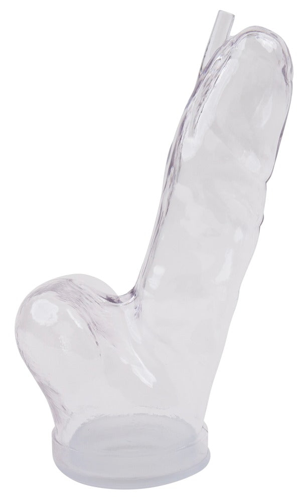 Fröhle penis cilinder met testikelruimte - Transparant
