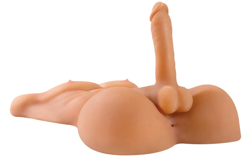 PDX Extreme Torso met realistisch anusgat en Fanta Flesh - Huidskleur