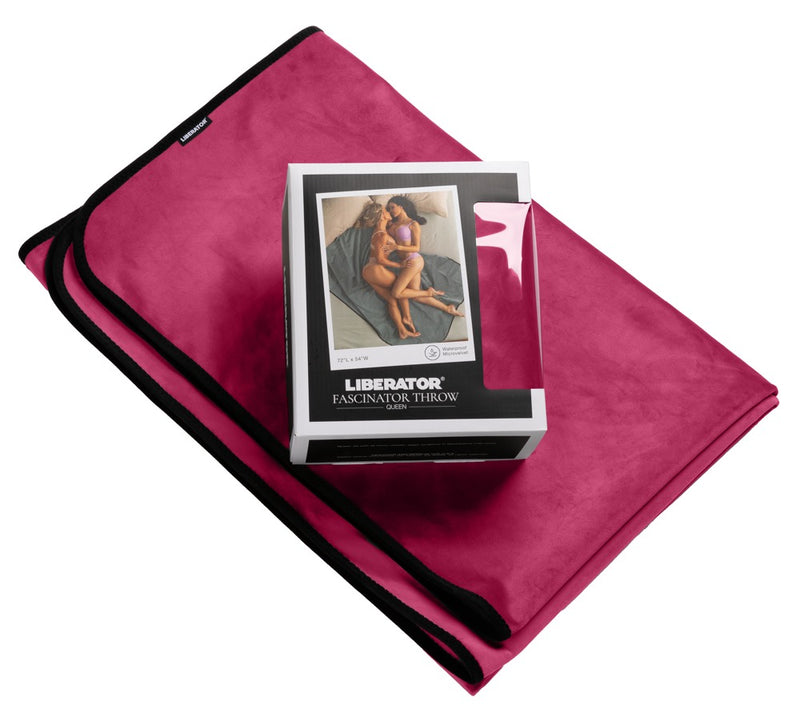 Liberator Fascinator Throw deken - Rood