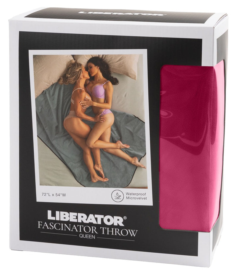 Liberator Fascinator Throw deken - Rood