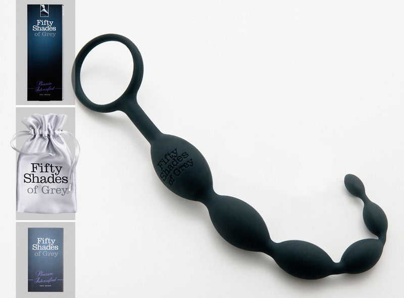 Fifty Shades of Grey Anale kralen - Grijs