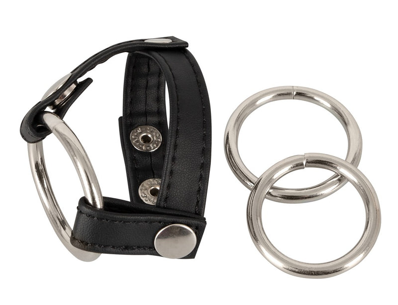 Bad Kitty Leren riem - Zwart