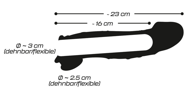 Crystal Penis sleeve met verlenging en kogelring - Transparant