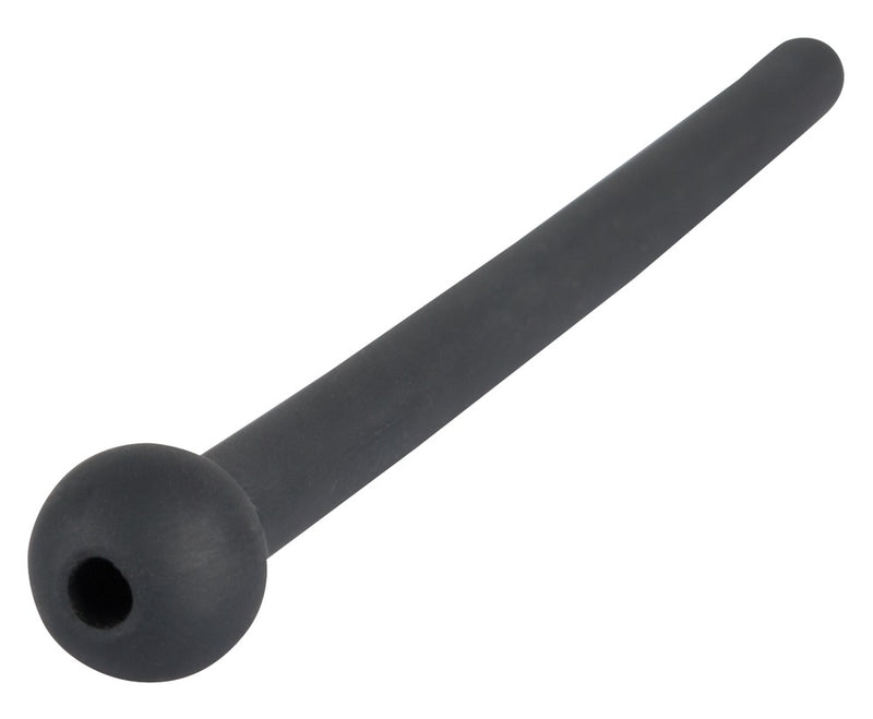 Penisplug Piss Play dilator - Zwart