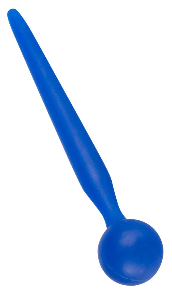 Penisplug Sperma Stopper met balletje - Blauw
