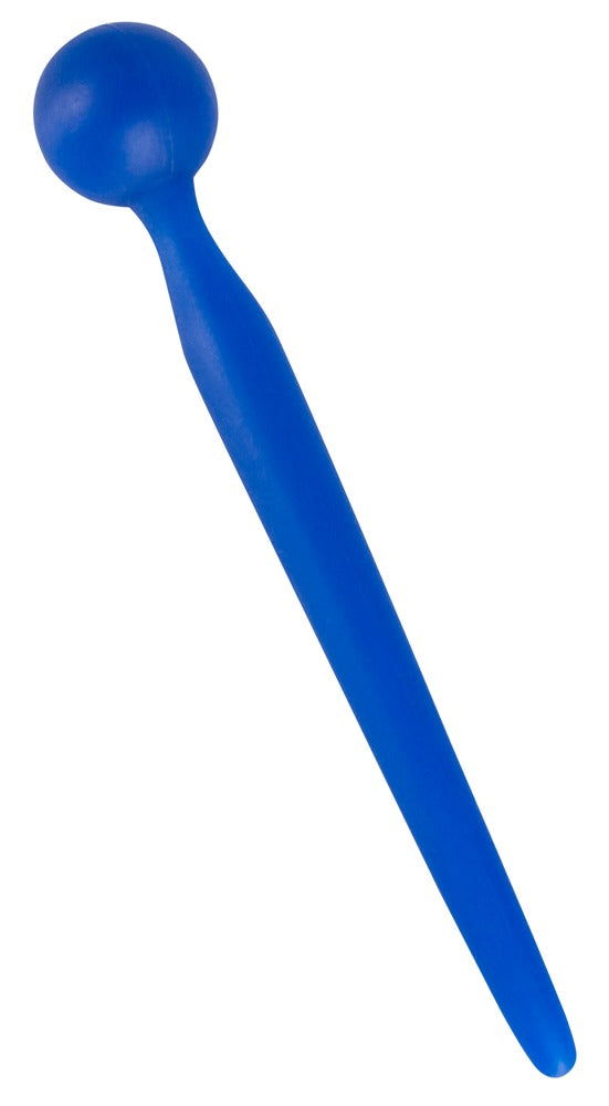 Penisplug Sperma Stopper met balletje - Blauw