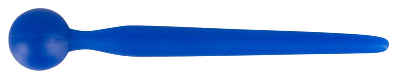 Penisplug Sperma Stopper met balletje - Blauw