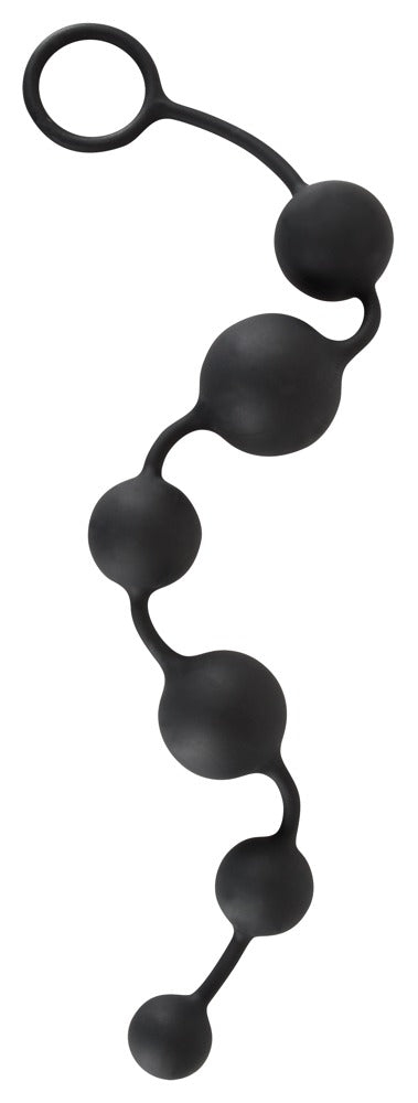 Black Velvets Anal beads - Zwart