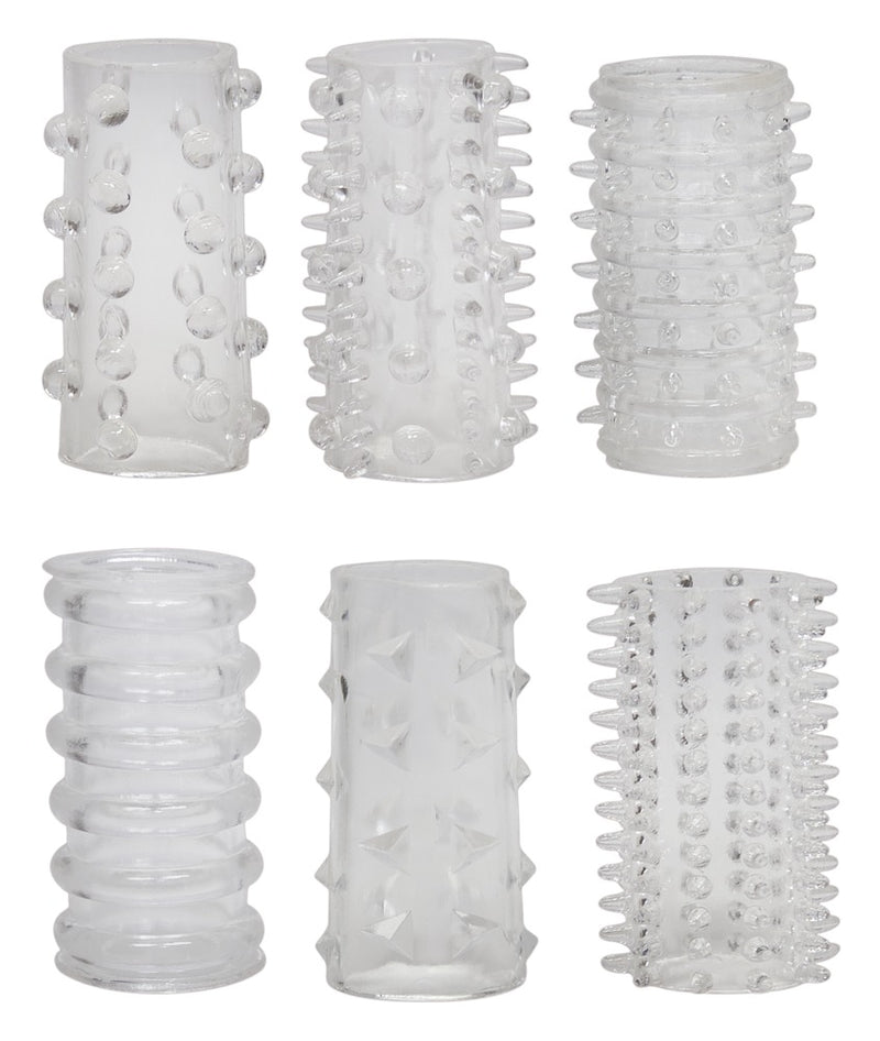 You2Toys Penis mouw transparant met stimulerende structuren - Transparant