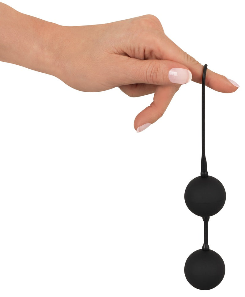 Black Velvets Love balls met roterende gewichten - Zwart