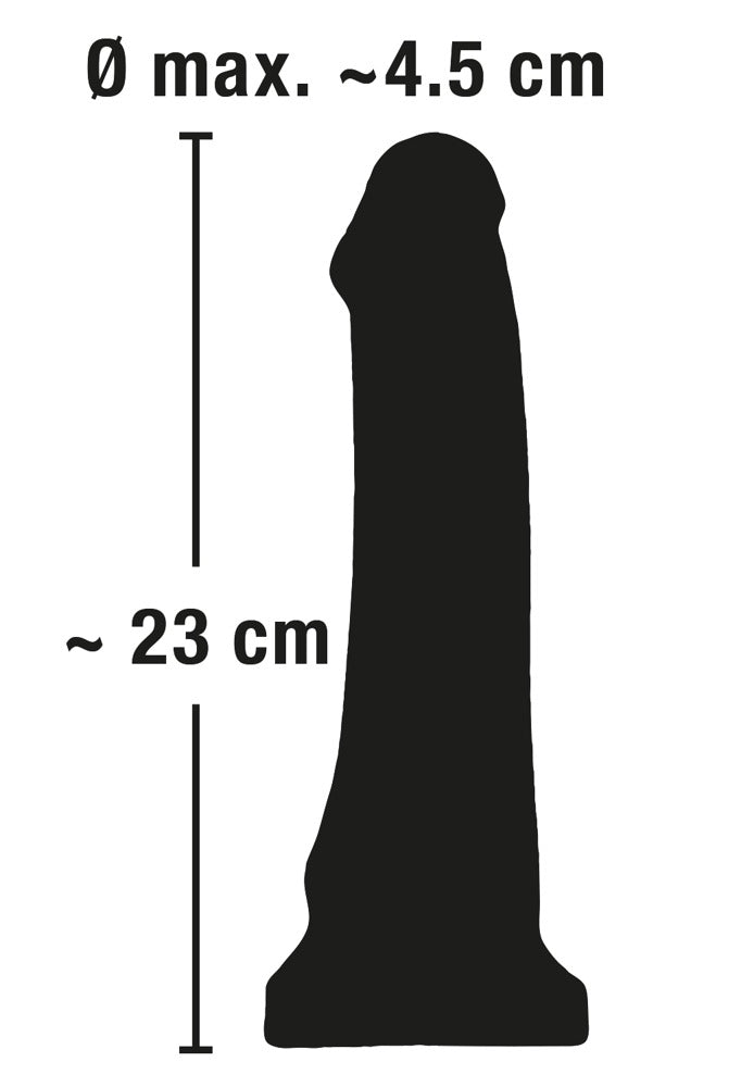 European Lover Dildo - Zwart
