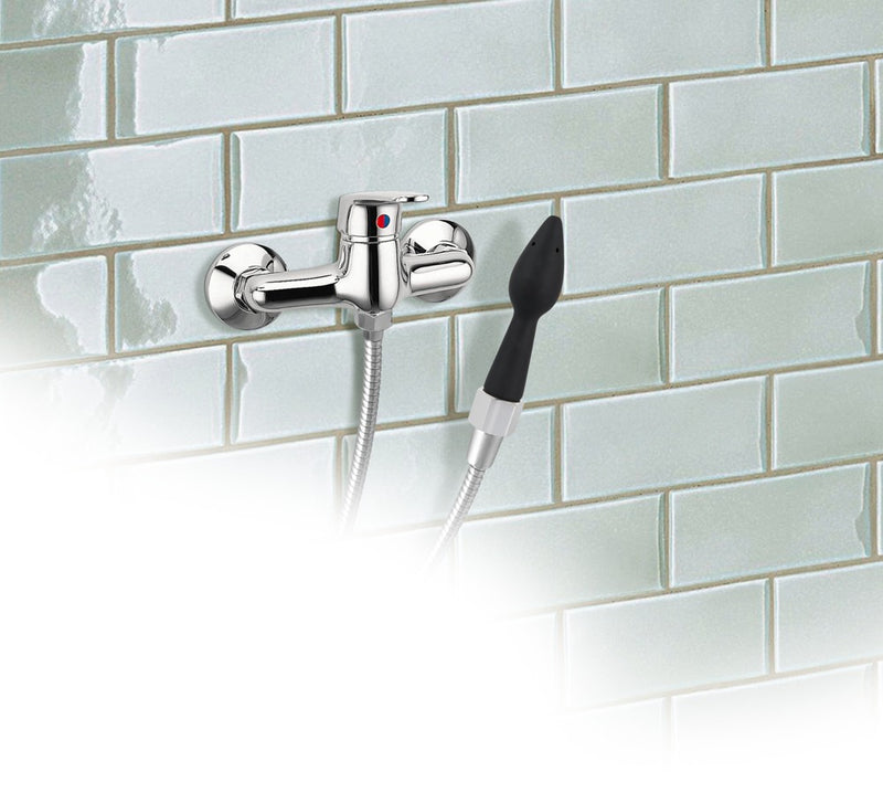 You2Toys Anaal douche met butt plug - Zwart