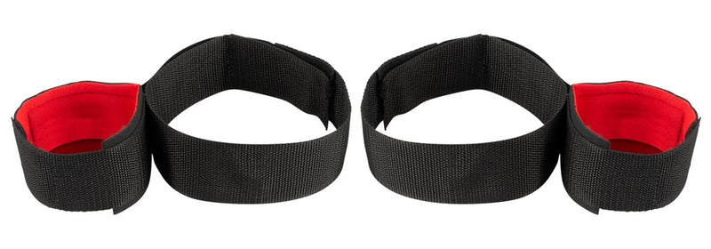 You2Toys dij restraints met klittenband - Zwart
