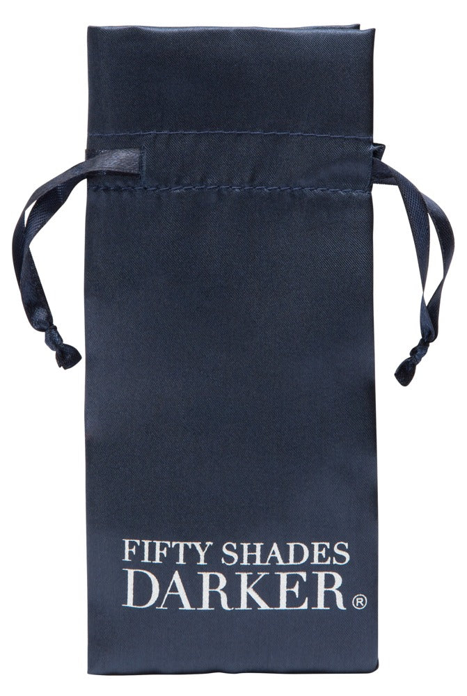 Fifty Shades of Grey clitorisklem met kraaltjes - Zilver
