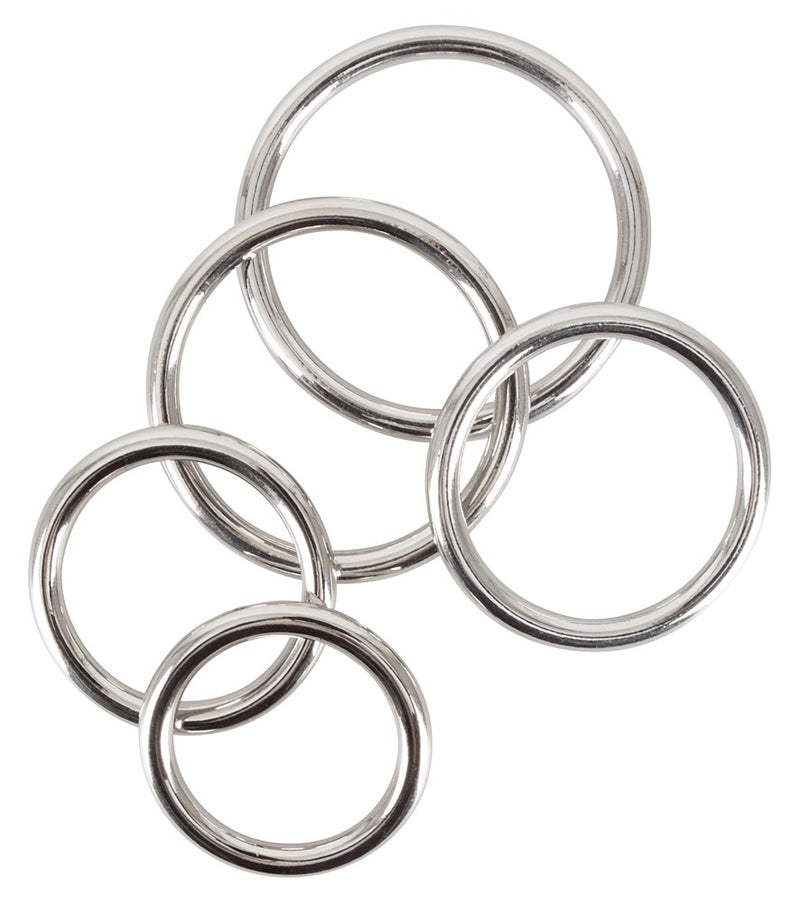 Bad Kitty Cockring set - Zilver