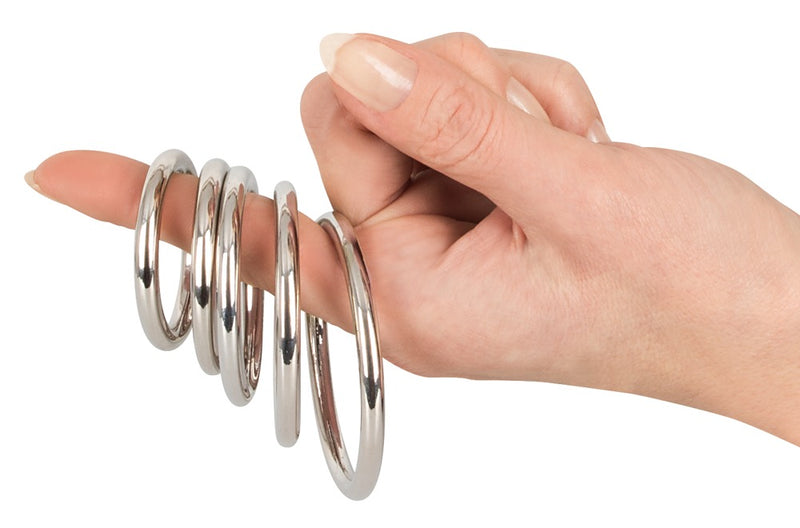 Bad Kitty Cockring set - Zilver