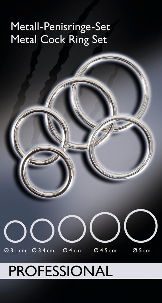 Bad Kitty Cockring set - Zilver