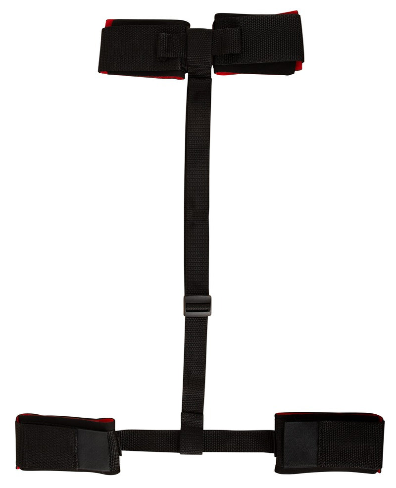 You2Toys handboeien met verstelbare band - Zwart