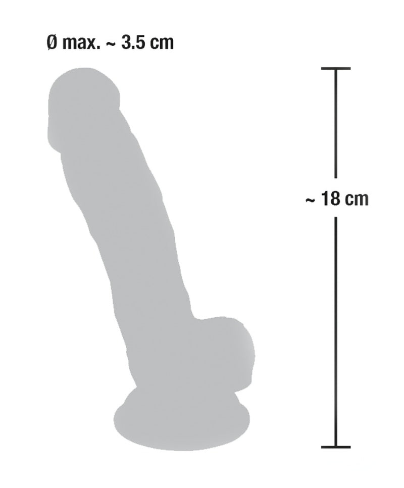 Medical Silicone Dildo - Huidskleur