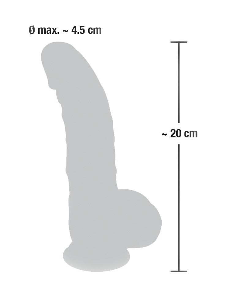 Medical Silicone Dildo - Huidskleur Licht