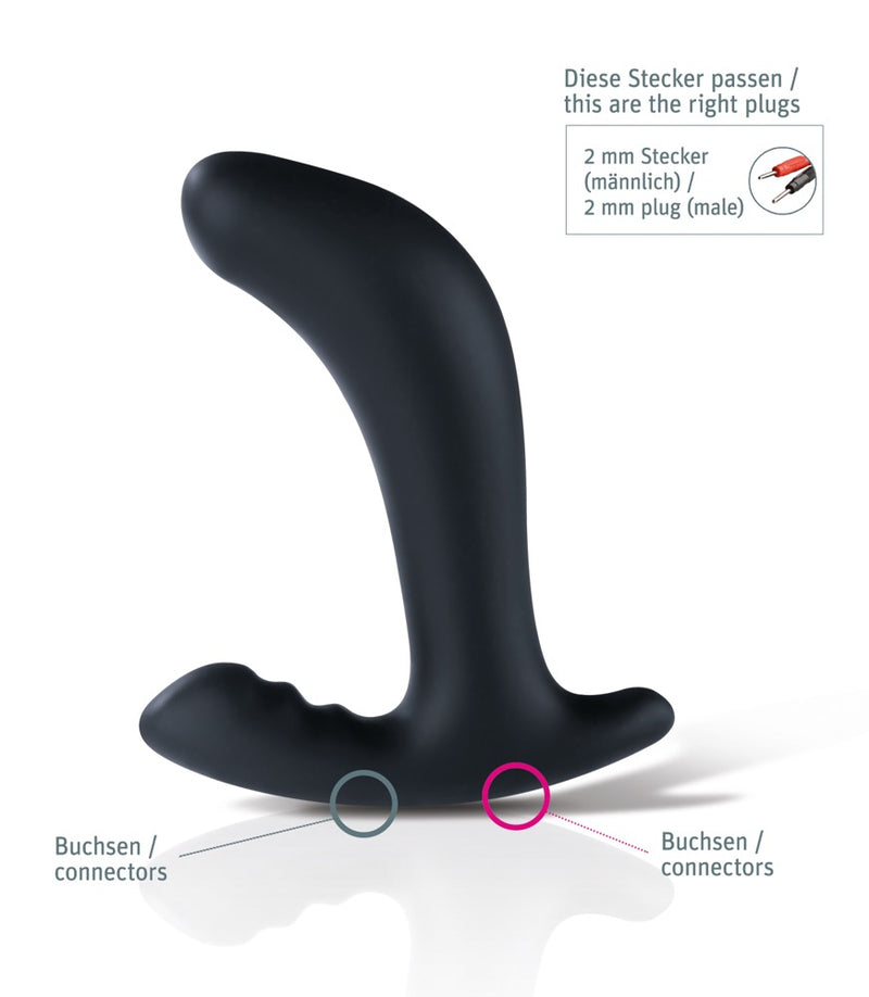 Mystim Butt plug - Zwart