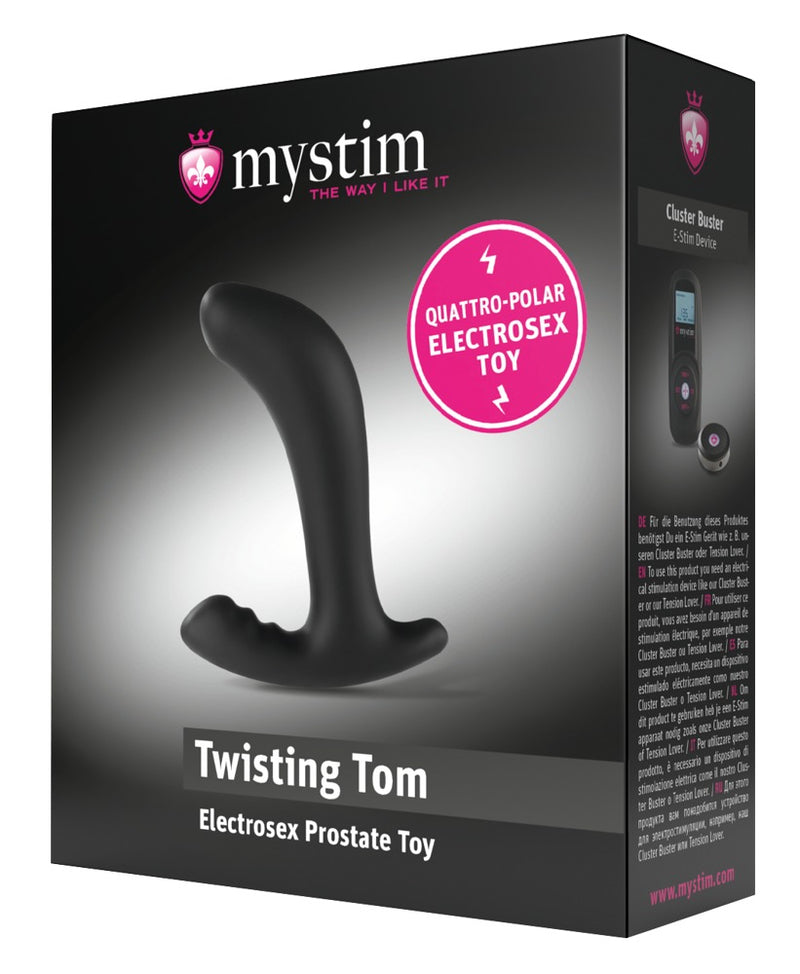 Mystim Butt plug - Zwart