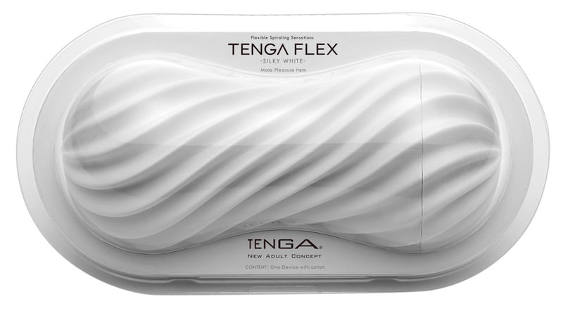 TENGA Masturbator met vacuüm en stimulerende textuur - Wit