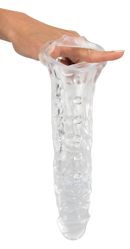 Crystal Penis sleeve - Transparant
