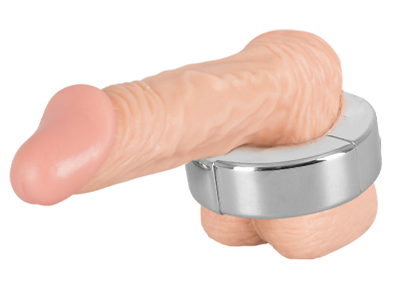 fetish Collection Ballstretcher magnetisch - Zilver