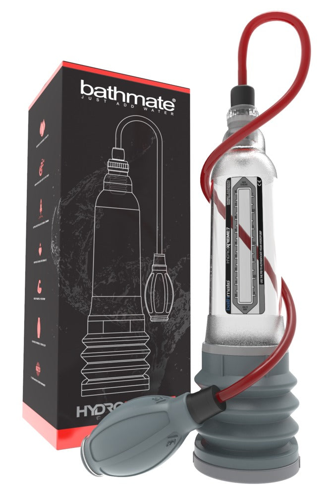 Bathmate Hydro penis pomp met accessoires - Transparant