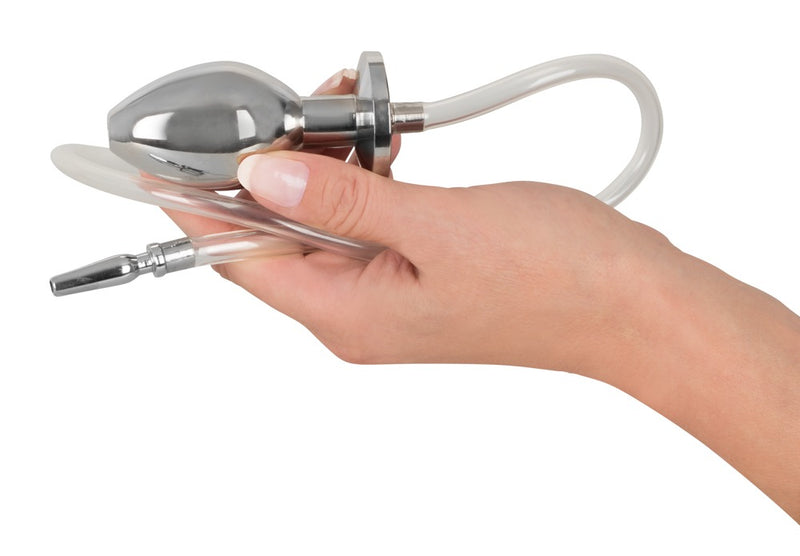 Penisplug Piss to Ass Plug plug - Zilver