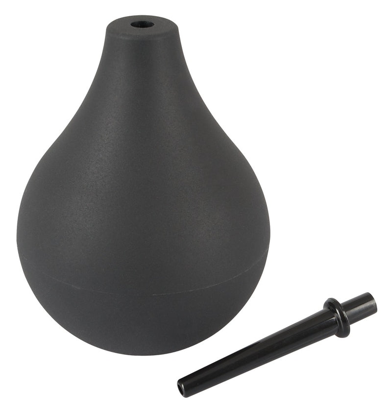 Black Velvets Anaal set met douche en 3 buttplugs - Zwart