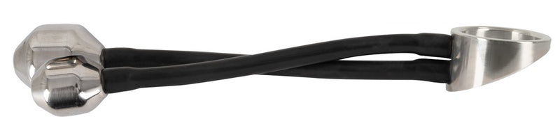 You2Toys Cockring met anale pluggen - Zilver