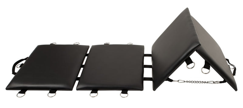 You2Toys Bondageplank opvouwbaar met 4 zitvlakken - Zwart
