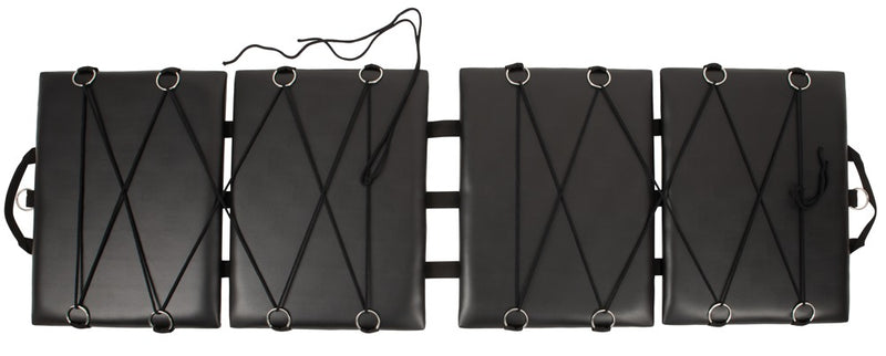 You2Toys Bondageplank opvouwbaar met 4 zitvlakken - Zwart