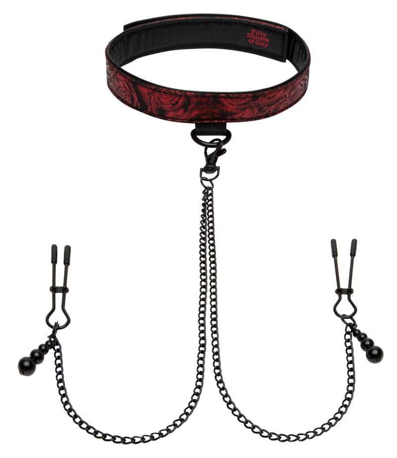 Fifty Shades of Grey Tepelklemmen - Rood