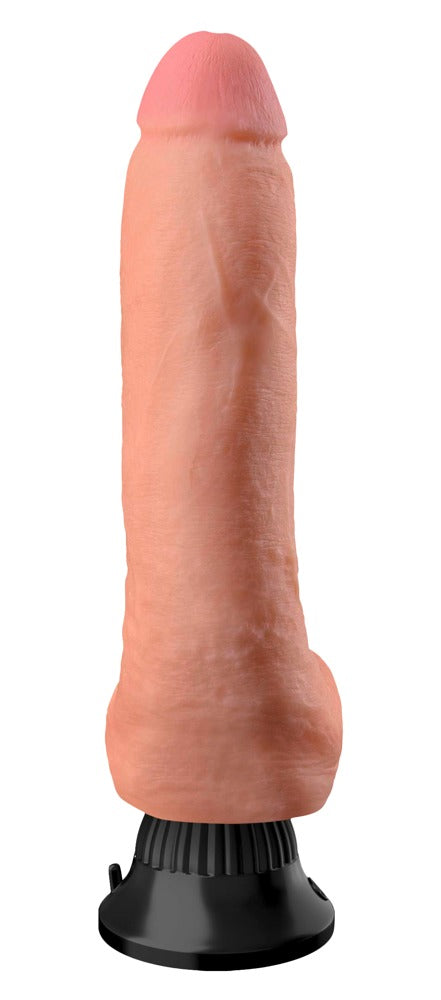 Real Feel Deluxe Vibrator realistisch met aderen - Huidskleur