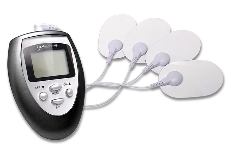 Fetish Fantasy Series Schoktherapie set met 4 elektroden - Wit
