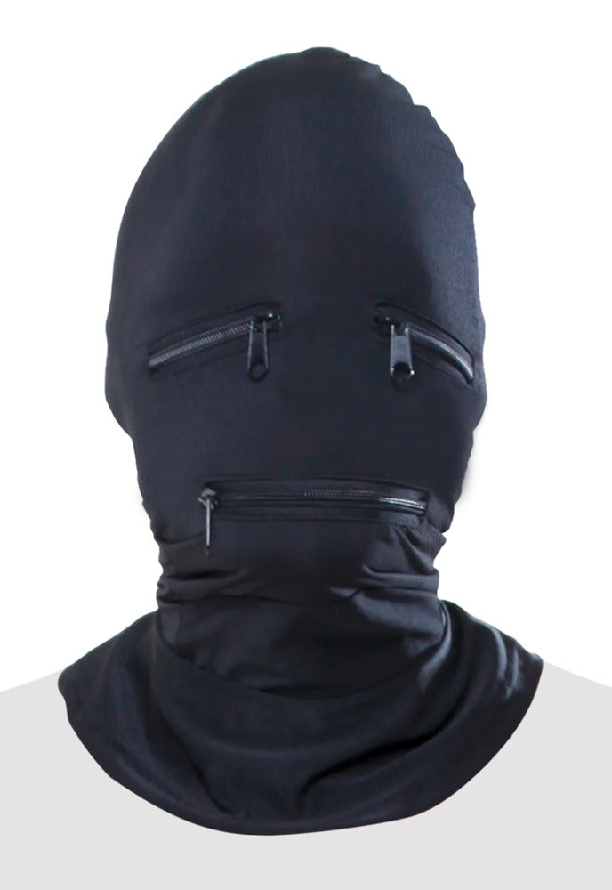 Fetish Fantasy Series Masker met ritsen - Zwart