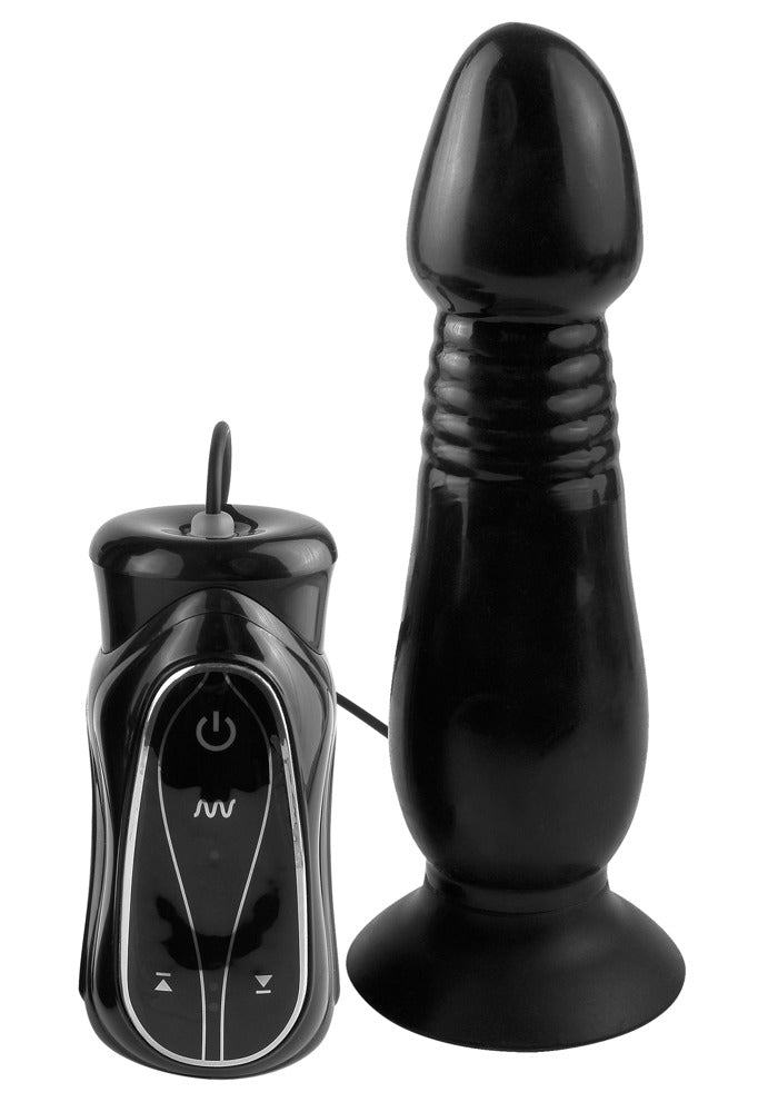 Anal Fantasy Collection Trilstuwraket met 7 vibratiestanden - Zwart