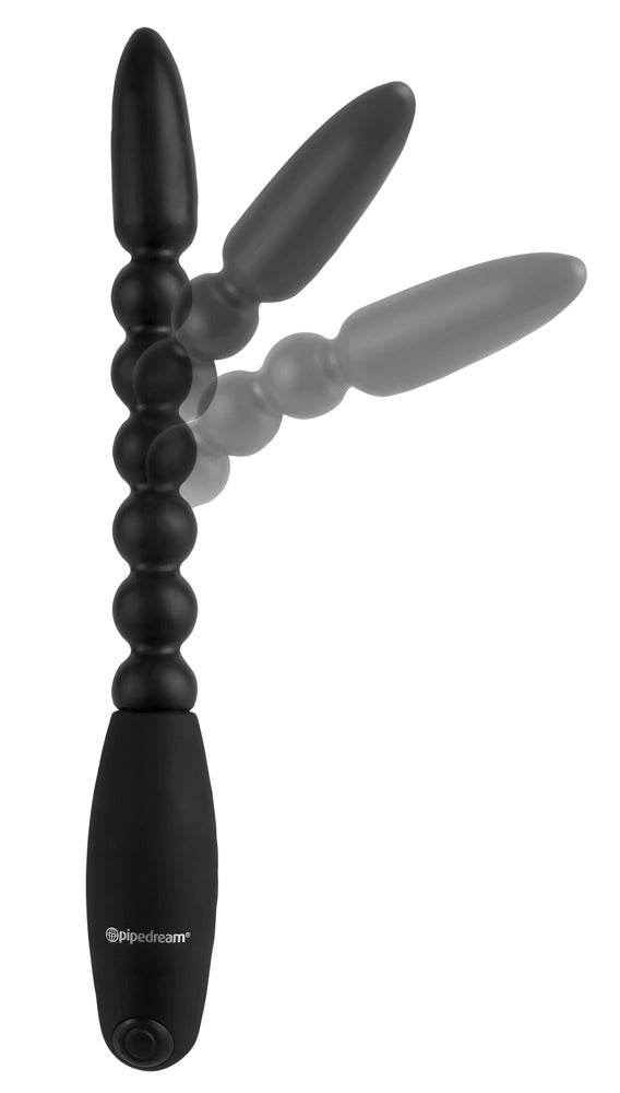 Anal Fantasy Collection Trilkussen flexibel met kralenstructuur - Zwart