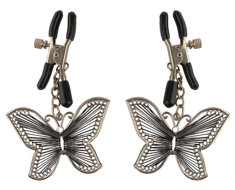 Fetish Fantasy Series tepelklemmen - Zilver