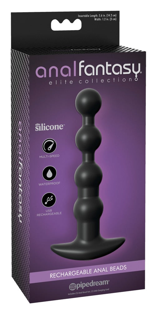 Anal Fantasy Elite beads XXL - Zwart