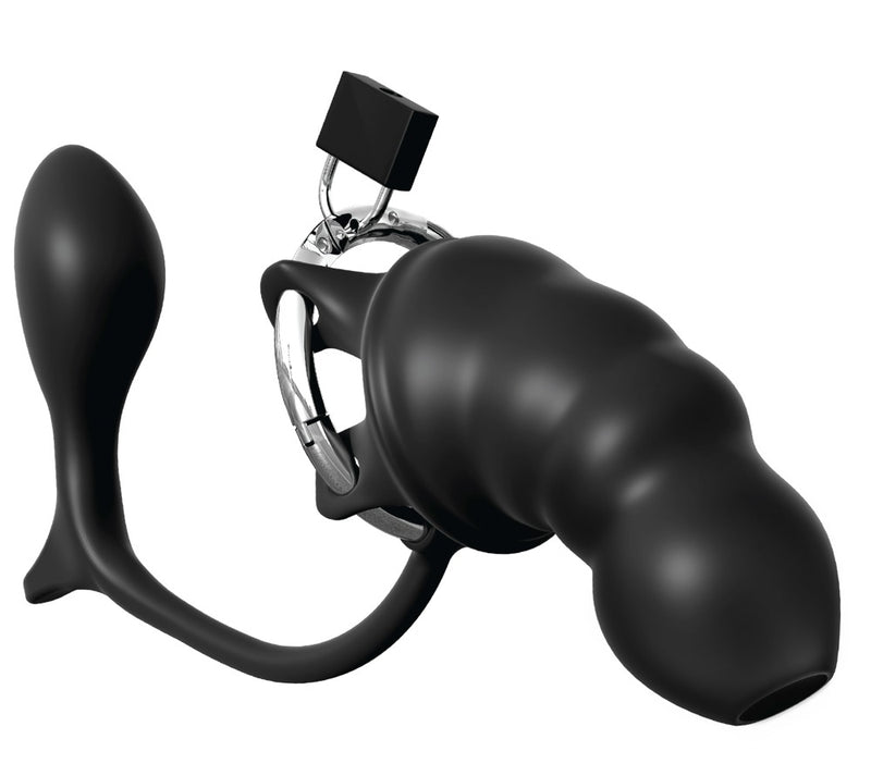 Anal Fantasy Elite Cock blocker - Zwart
