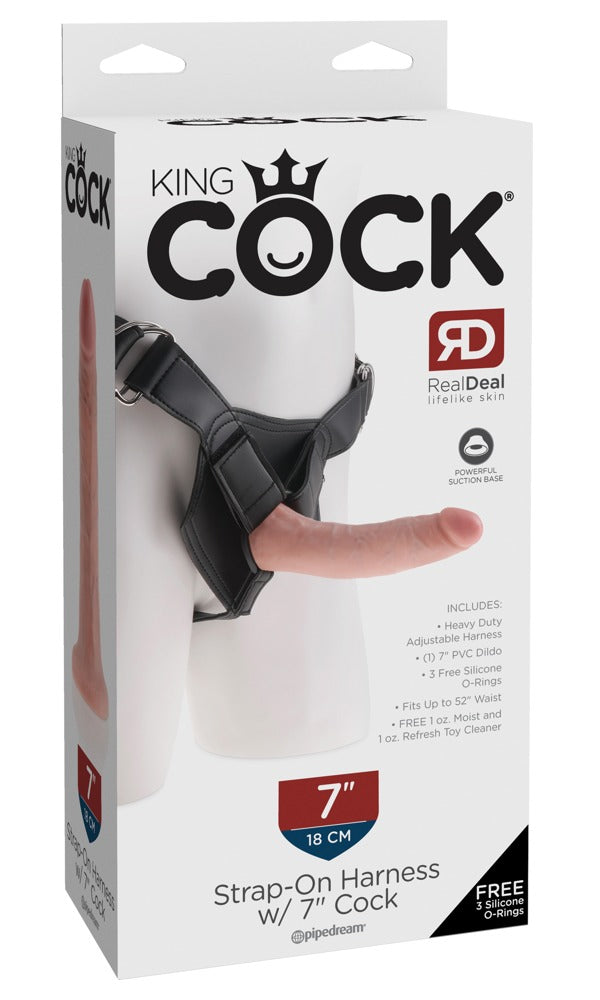 King Cock Strap-on - Huidskleur