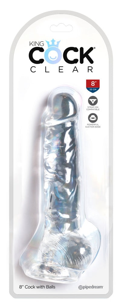 King Cock Clear dildo - Transparant